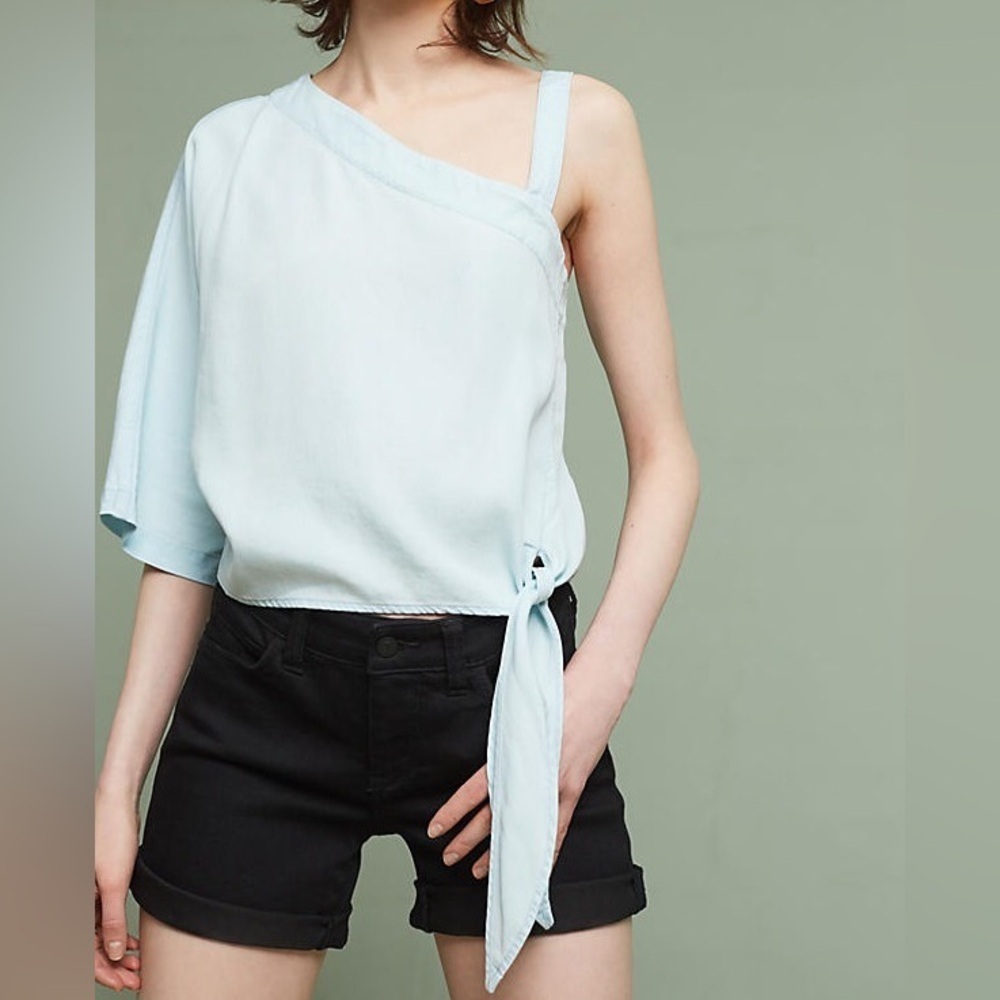 Anthropologie (Holding Horses) Maddie One-Shoulder Top Size M